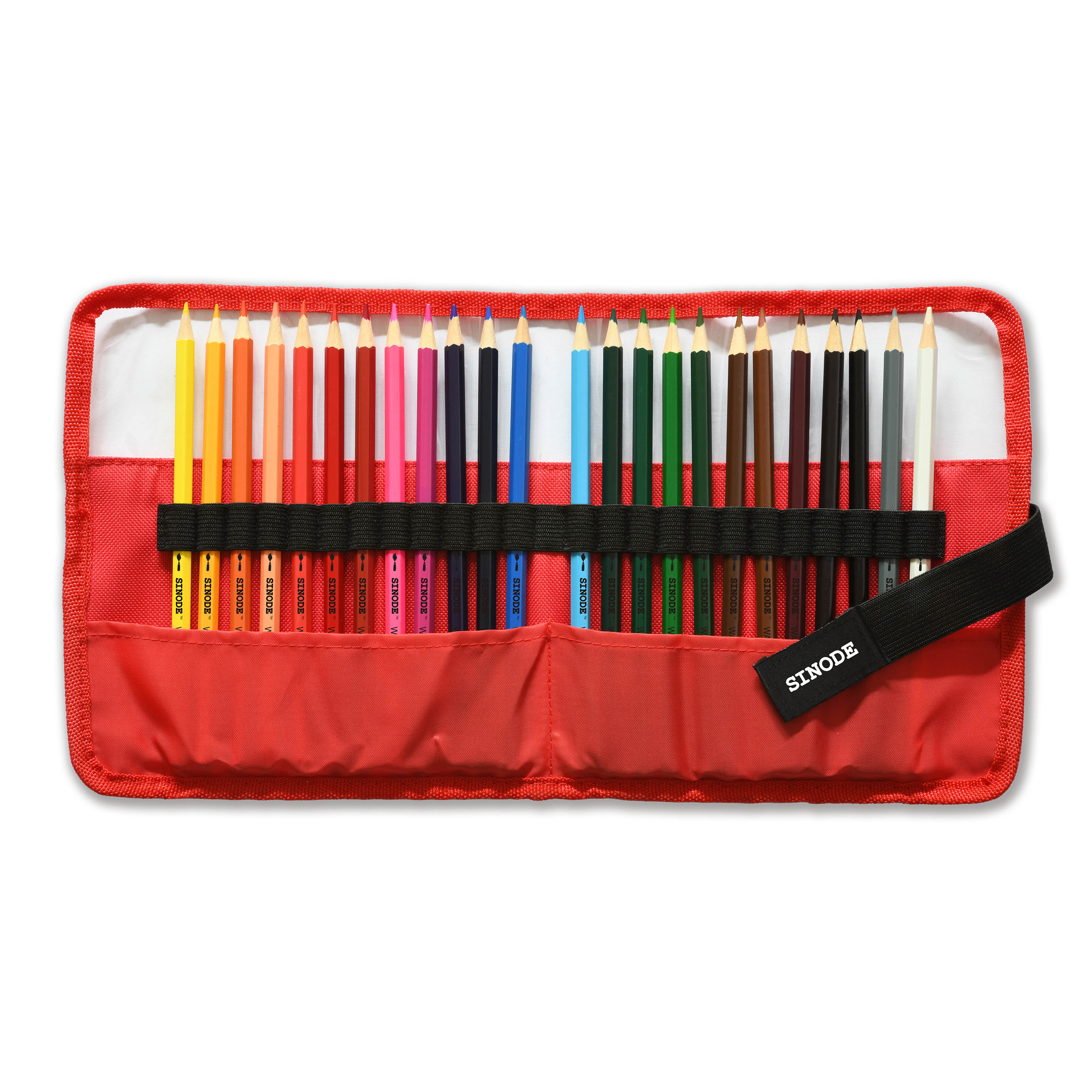 Clear View pencil wrap - 24pc watercolor pencils -J0502411