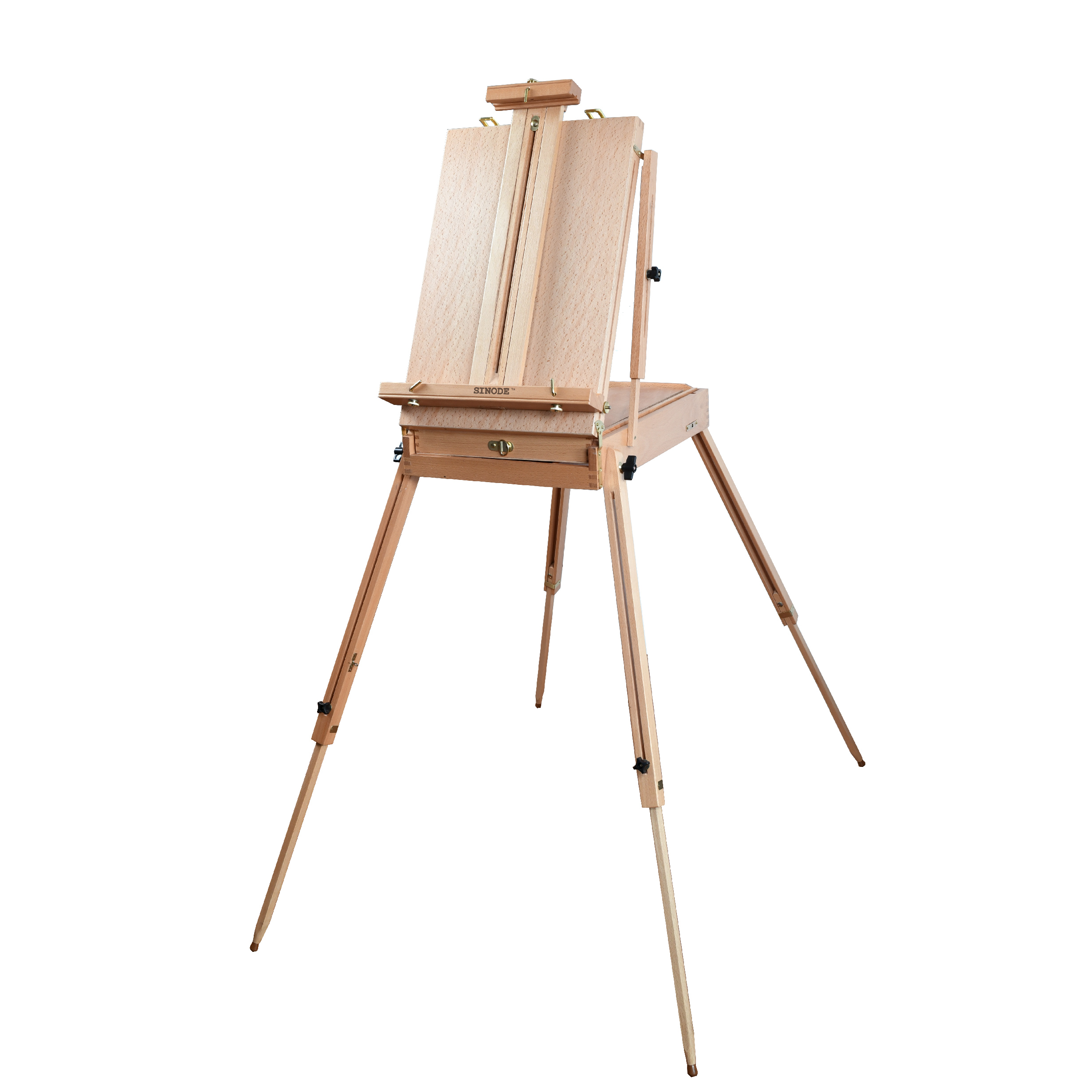 French Box Easel With 4 Legs