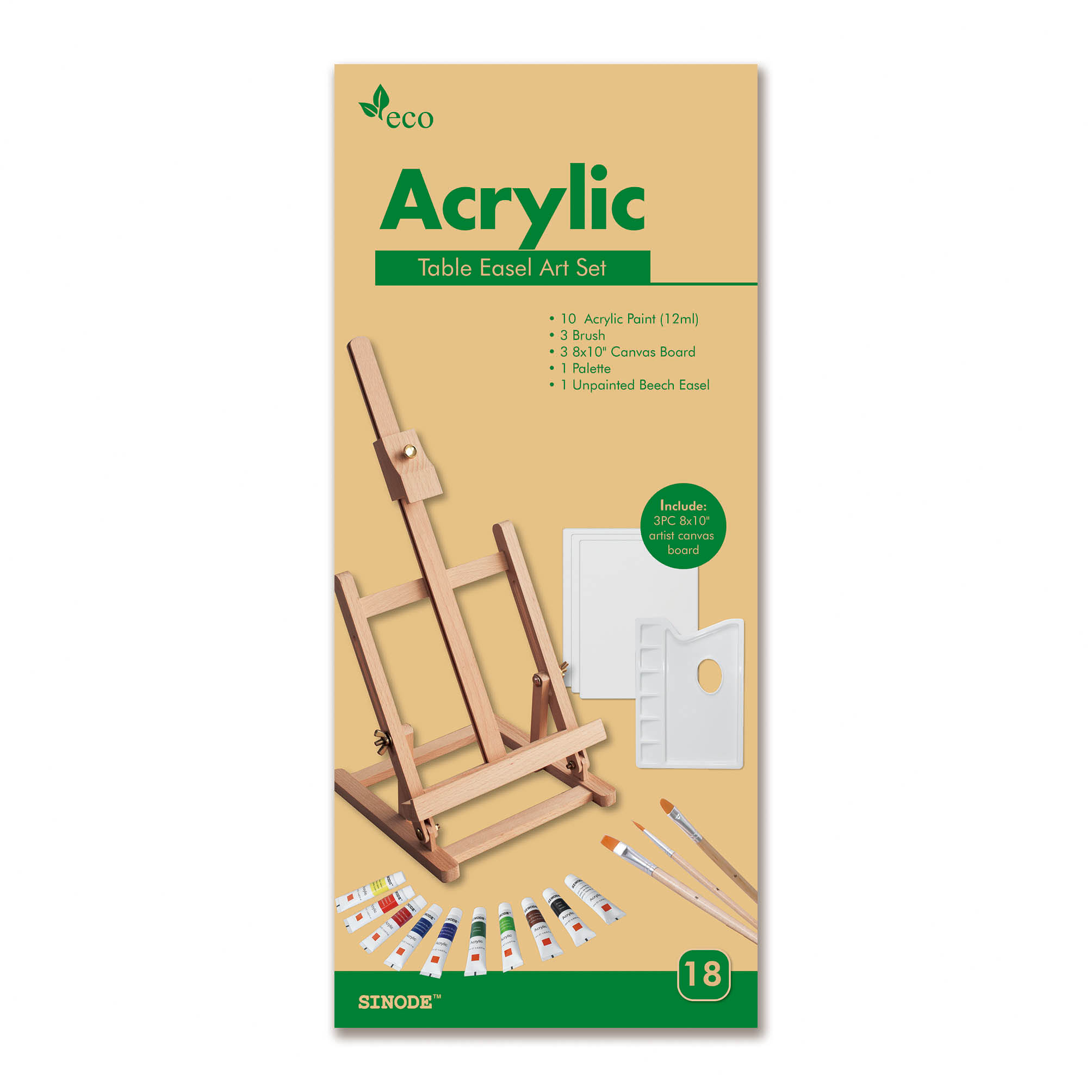 H Table Easel Art Set-J0157011