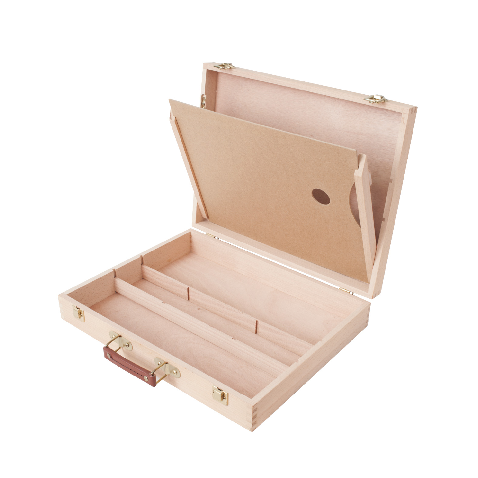 Wooden Box With Pallette-J0705061