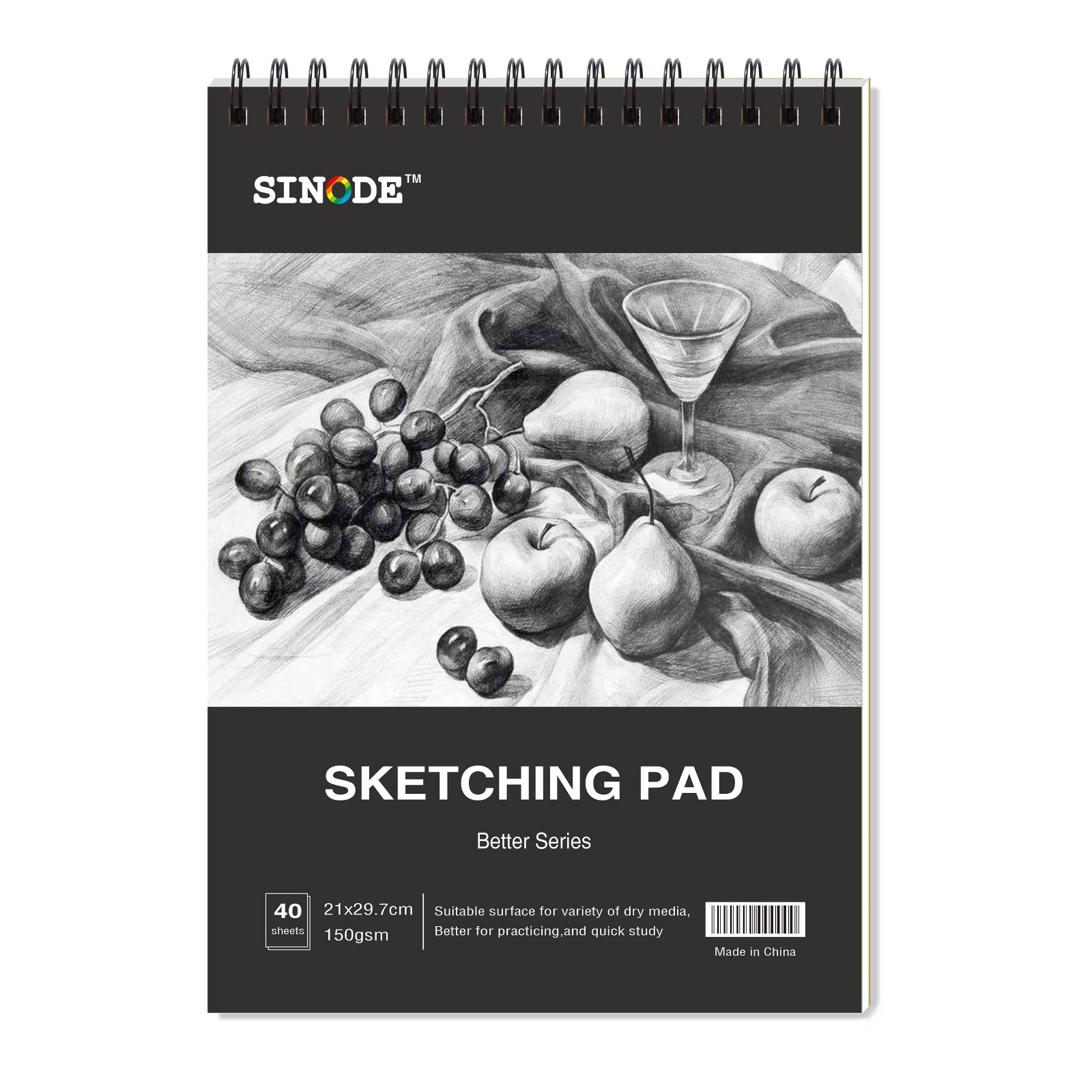 Sketch Pad With Spiral-J0642022