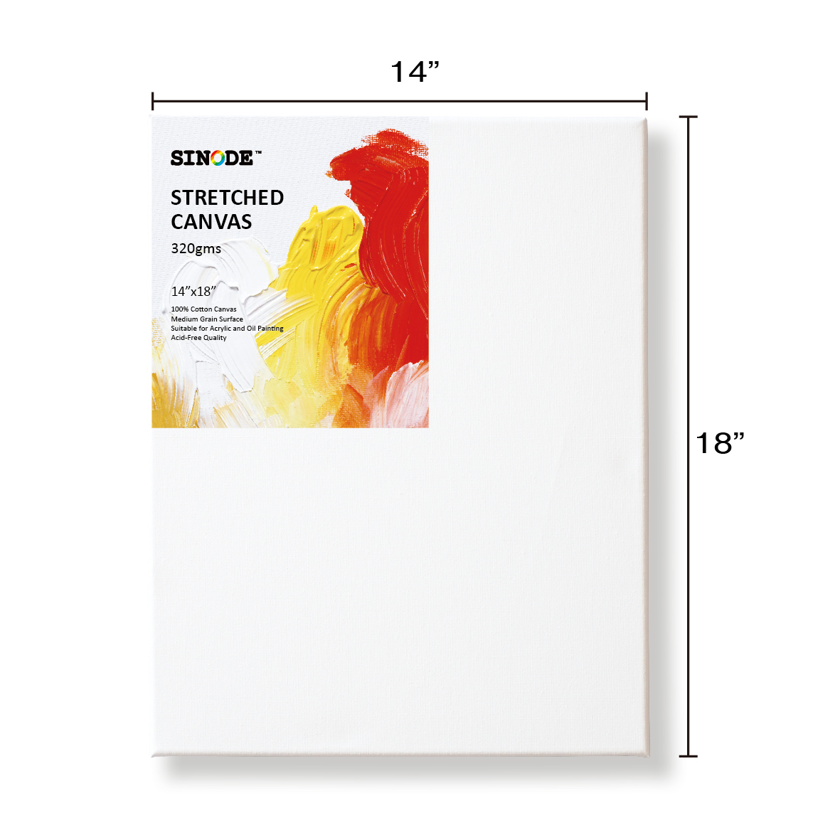 Stretched Canvas -14inch X18inch -J0401021