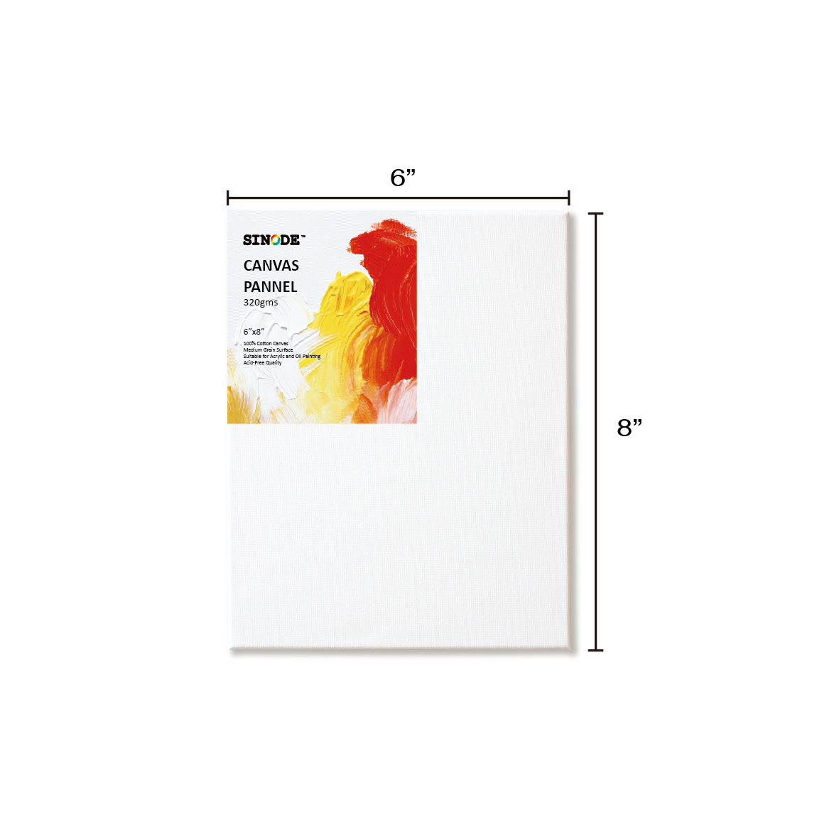 Canvas Pannel - 6inch X8inch